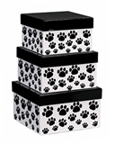 Paw Prints Nested Boxes